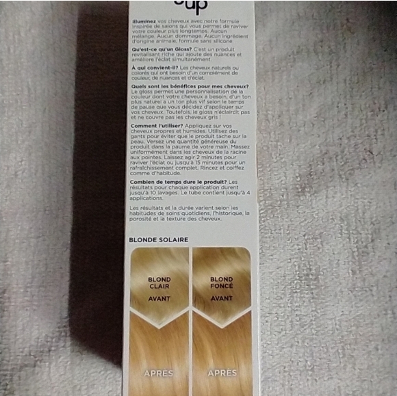 Clairol color gloss up toasted almond blonde new sealed - Picture 2 of 2